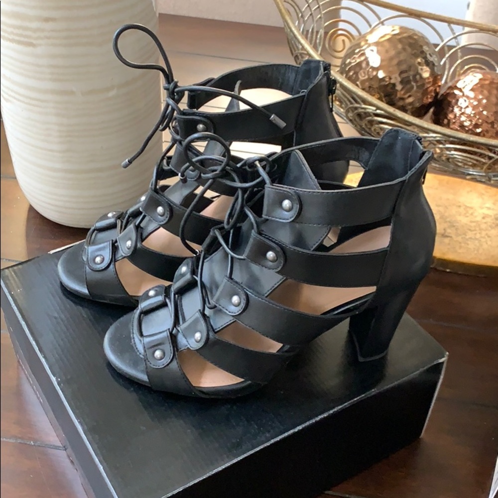 Torrid black heel sandal